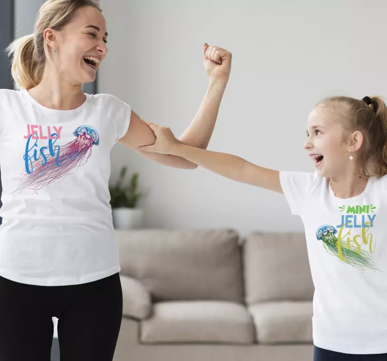 Gerçekçi el çizmek denizanası - TenStickers