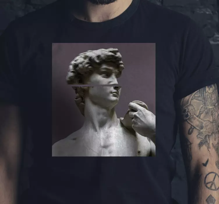 Italyan sanat şaheseri özel t-shirt - TenStickers