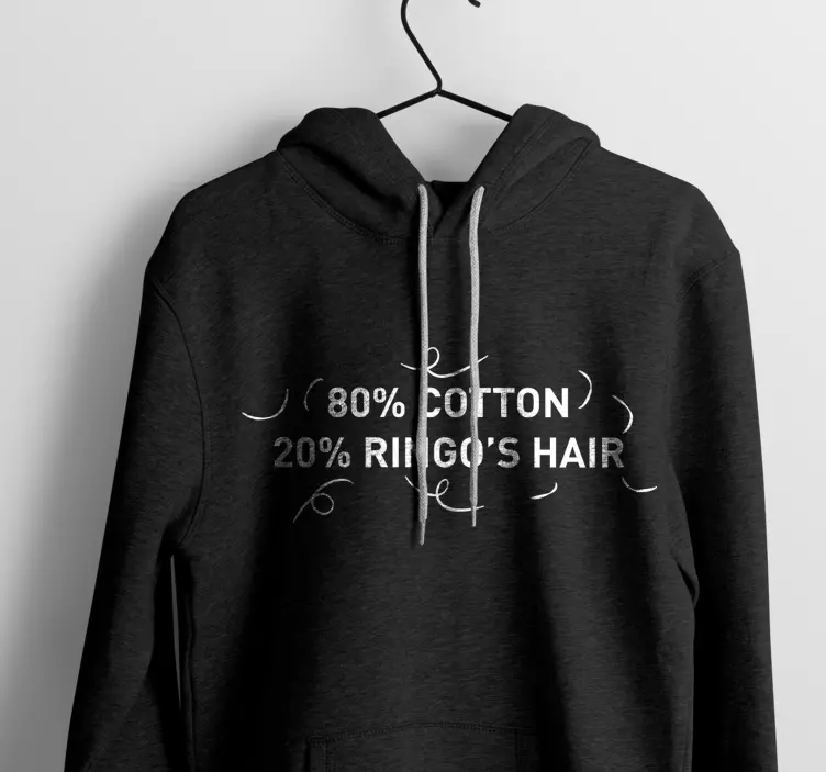 Kedinin Tüyleri isimlerle t-shirt - TenStickers