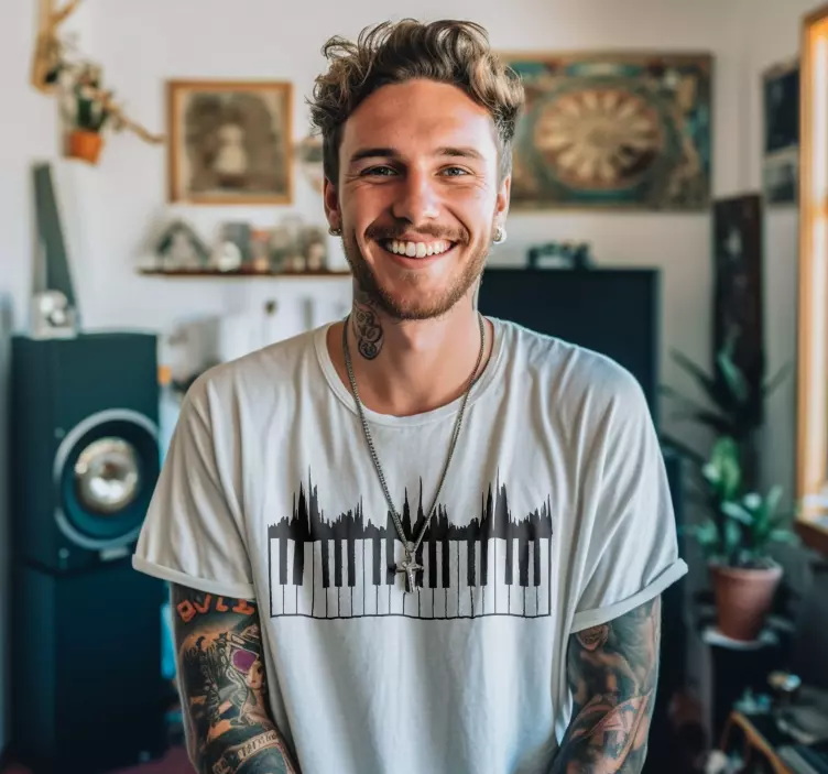 Klavye ve ses dalgalarıKlavye ve ses dalgaları Türkçe'ye çevrilir - TenStickers