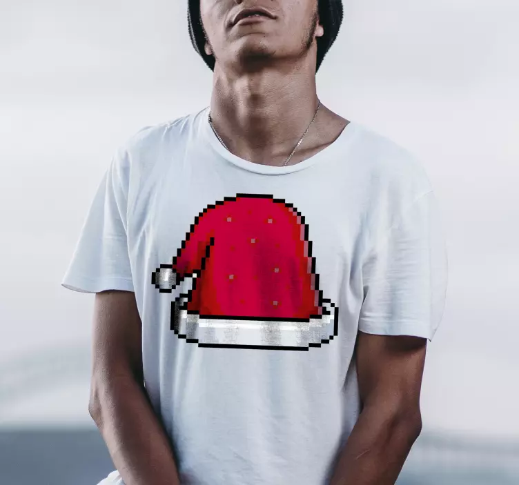 Noel baba kostümü yılbaşı gömleği - TenStickers