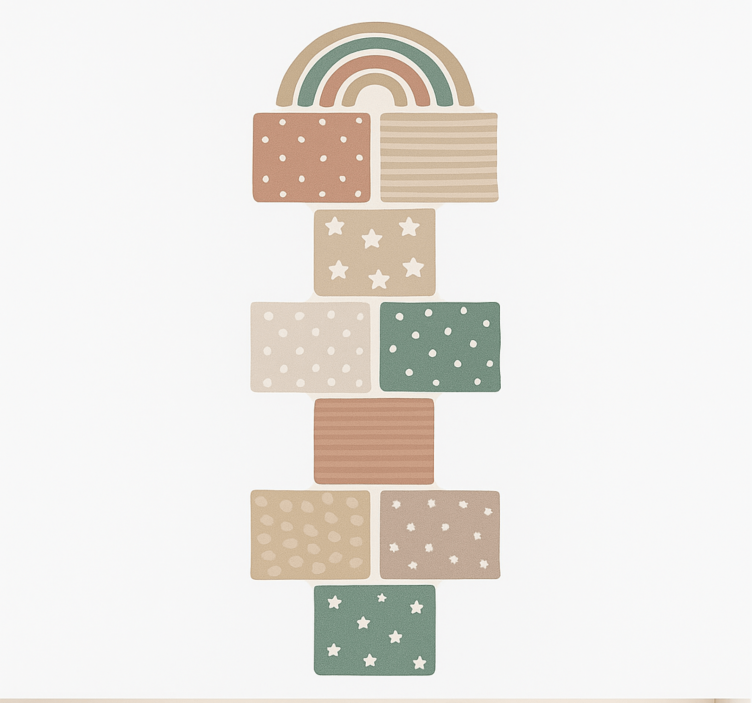 Bej seksek oyunu pvc halı - TenStickers