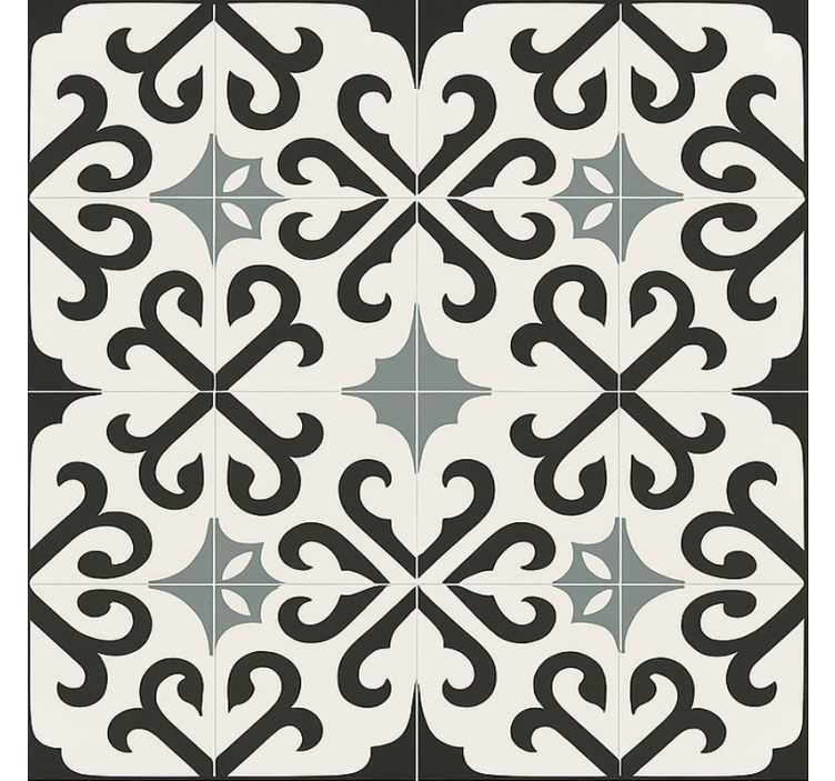 Stokke tripp trapp yemek odasi pvc halı - TenStickers