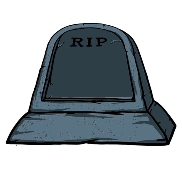 Cadılar bayramı pvc halı mezar garip ve sıradışı - TenStickers