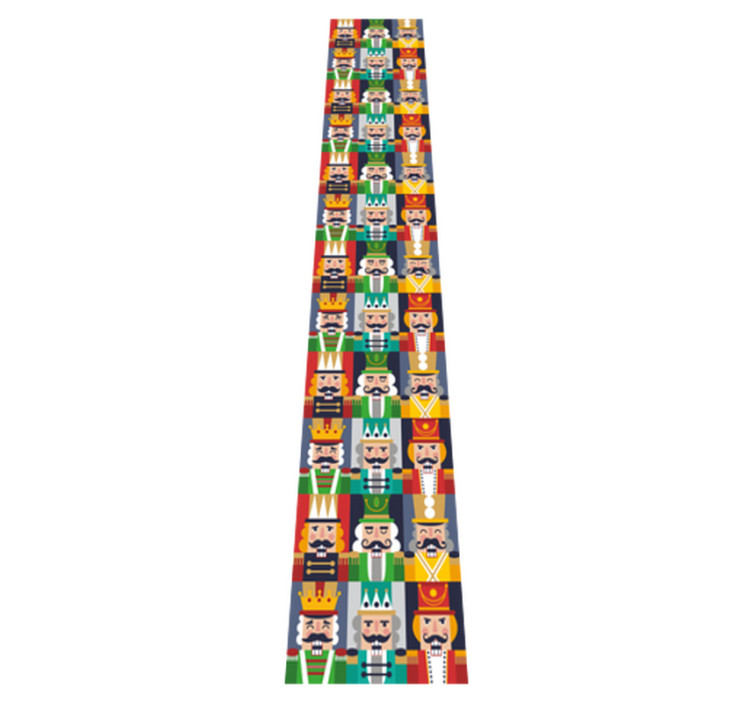 Noel pvc halı cevizli çerçeveler - TenStickers