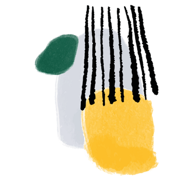 Yatak odası pvc halı - rianning soyut sanat - TenStickers