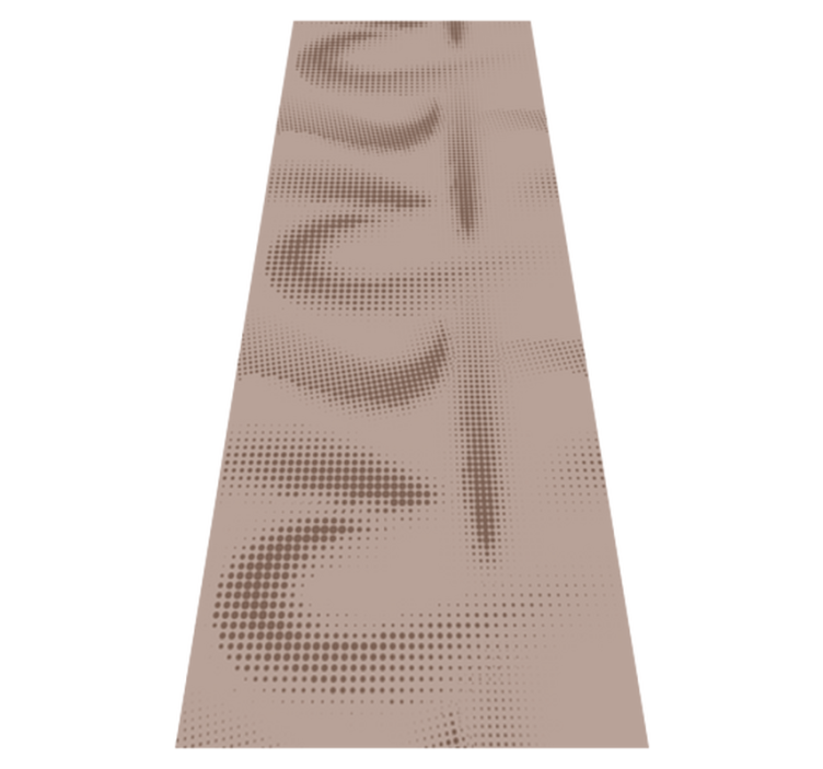 Yatak odası pvc halı İskandinav tasarımı noktalar - TenStickers