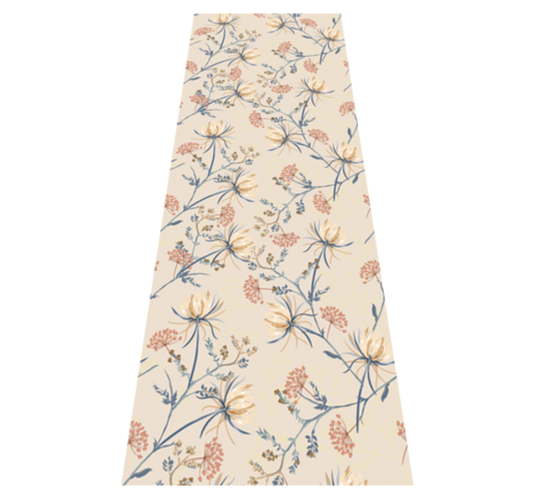 Yatak odası pvc halı - cennet sırası - TenStickers