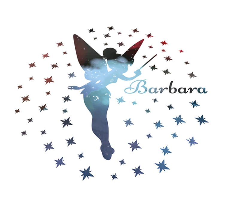 Vinil halı peri adı ile - TenStickers