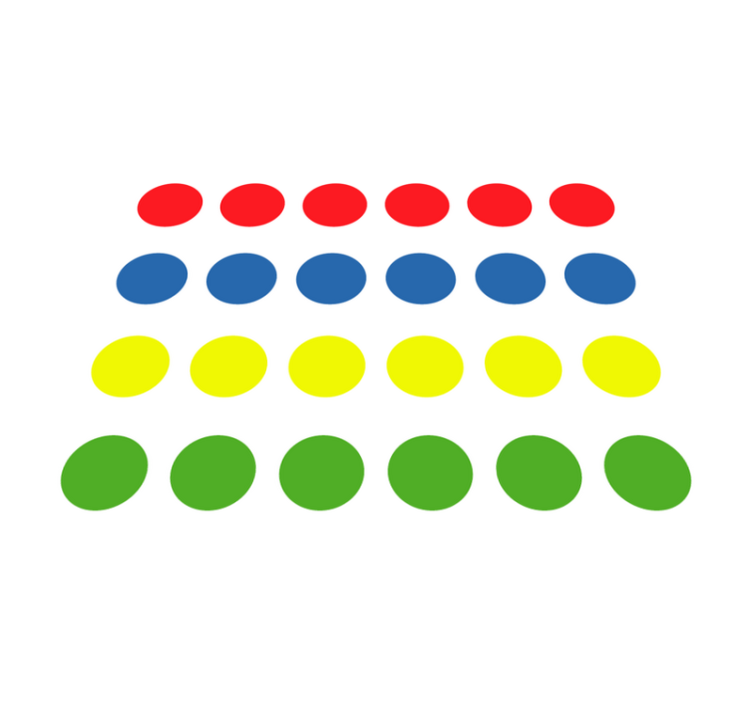 Harika twister oyunu vinil halı - TenStickers