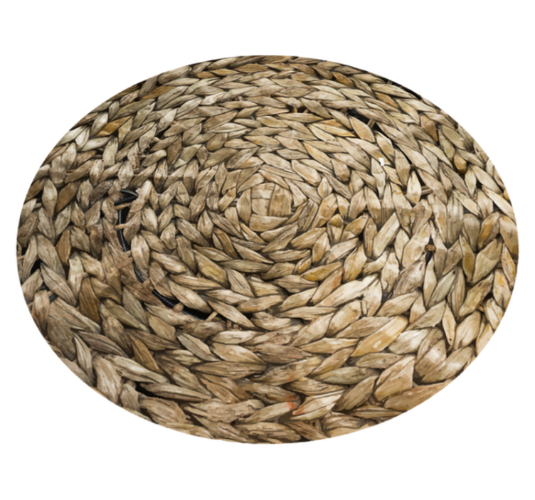 Halat taklit bağbozumu vinil kilim - TenStickers