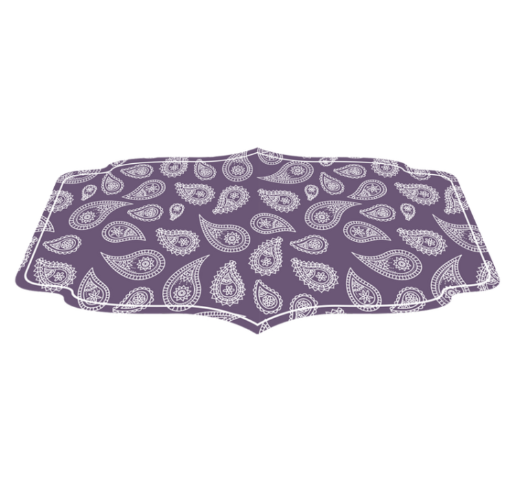 Desenli mandala motifi mandala pvc halı - TenStickers