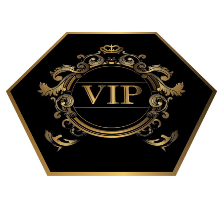 Vinil halı vip oturma odası halı - TenStickers