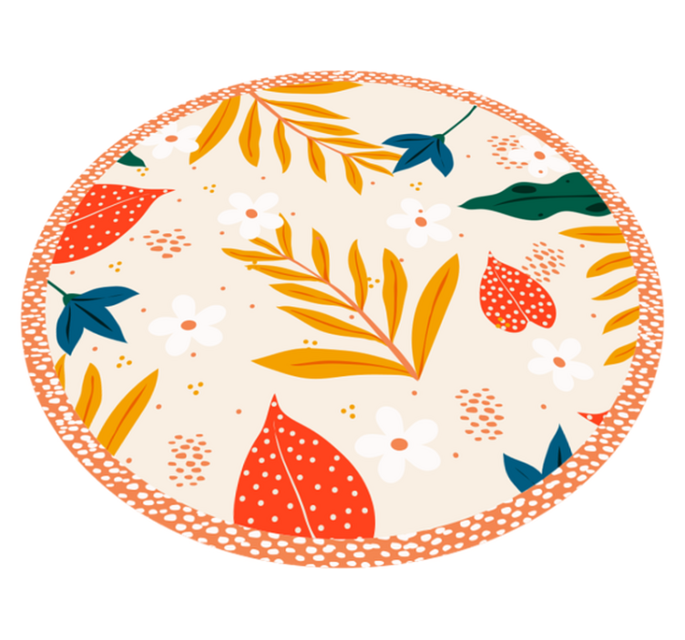 Bahar çiçekleri çiçek halı - TenStickers