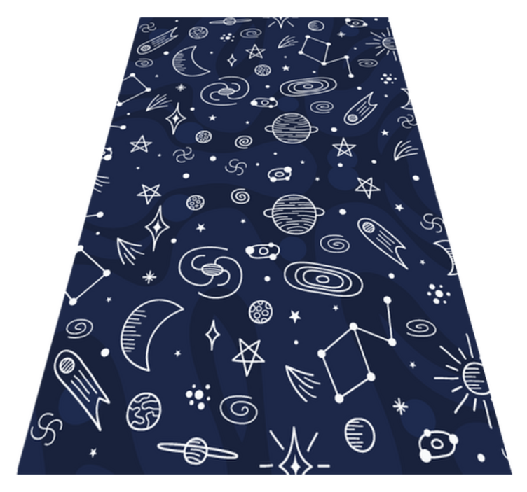 Whitin the space çocuklar vinil kilim - TenStickers