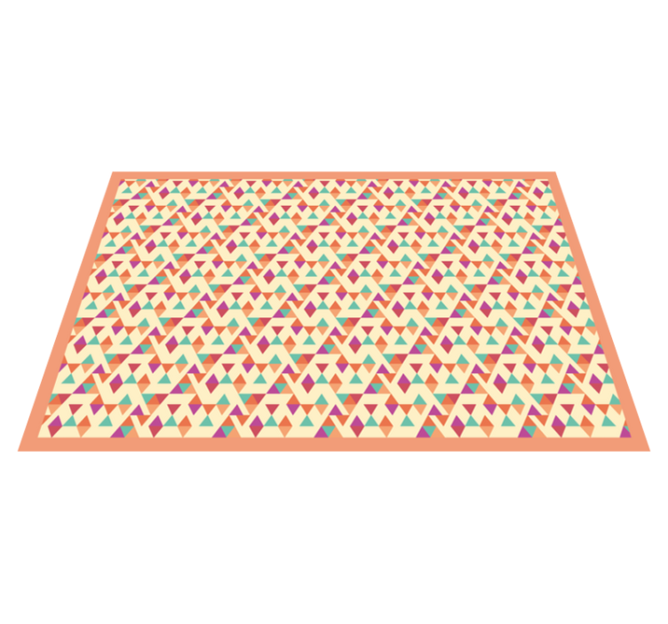 Mozaik desenli yolluk mozaic pvc halı - TenStickers