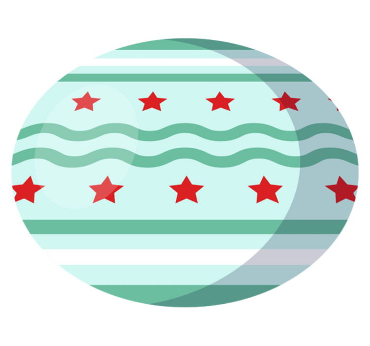 Boyalı önemsiz şey yılbaşı ağacı mat - TenStickers