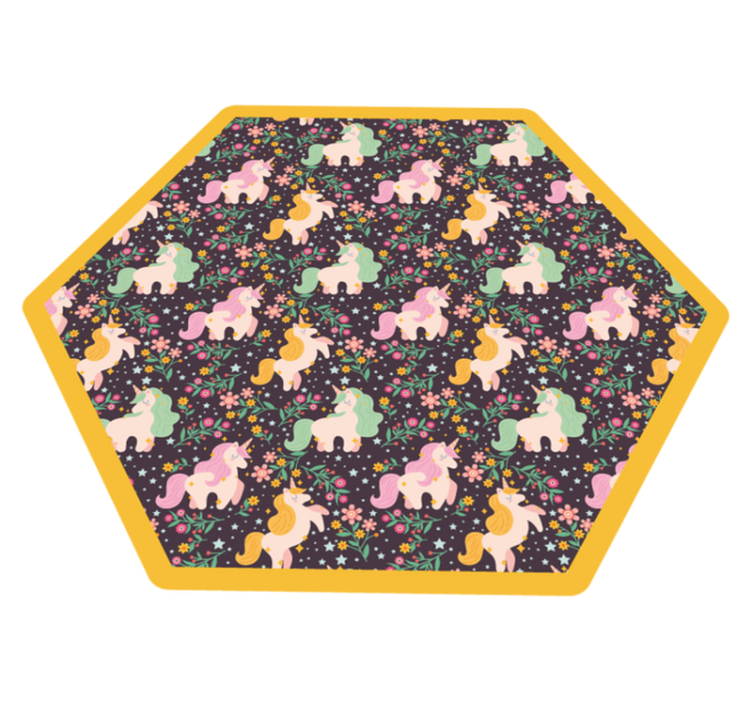 Efsanevi yaratıklar oyun alanı pvc halı - TenStickers