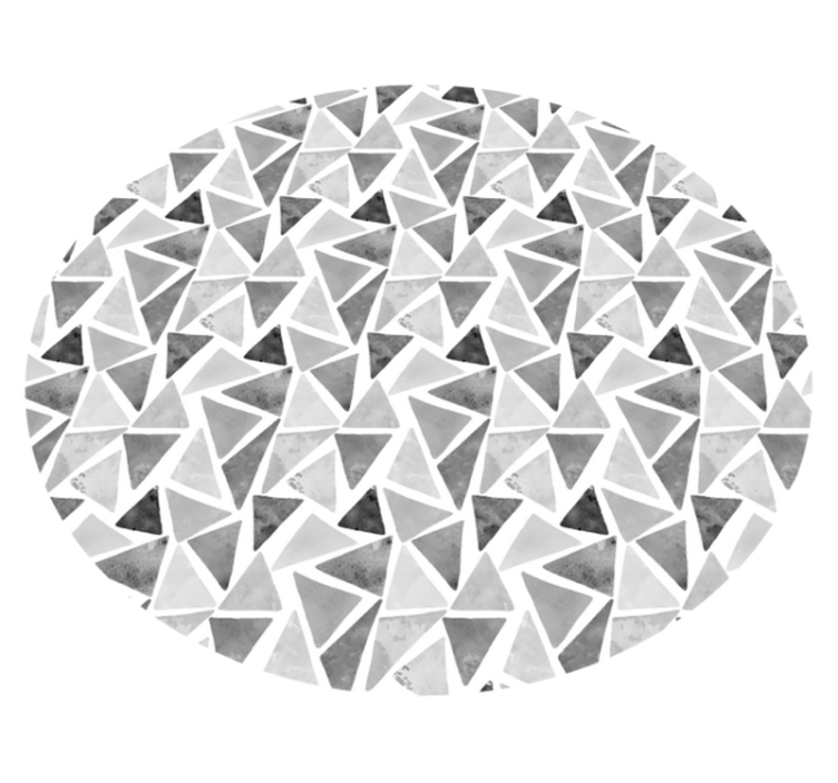 Geometrik mermer dokusu geometrik pvc halı - TenStickers