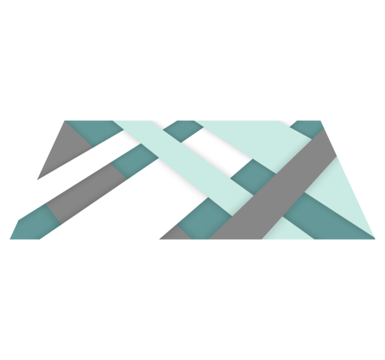 Geometrik 3d figürler eski halı - TenStickers