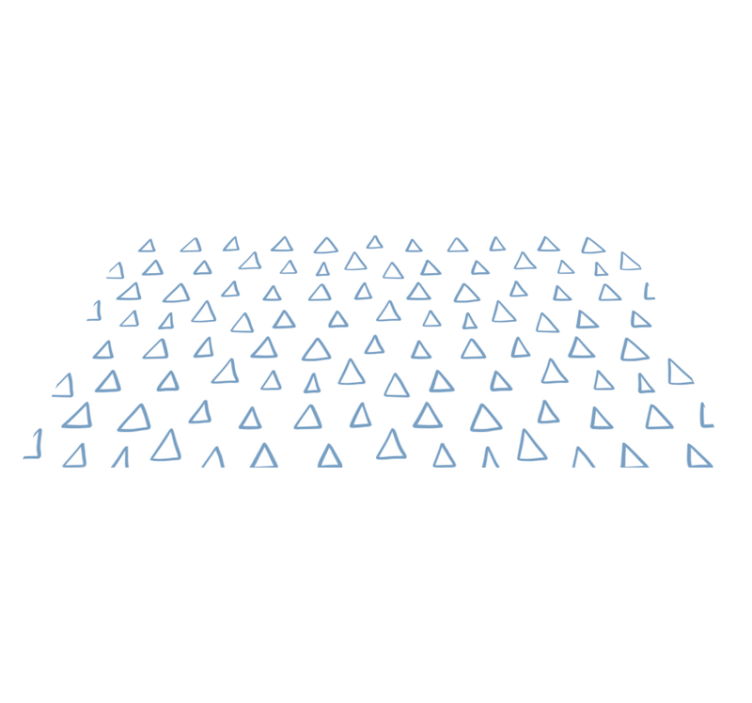 üçgen desenli tasarım geometrik pvc halı - TenStickers