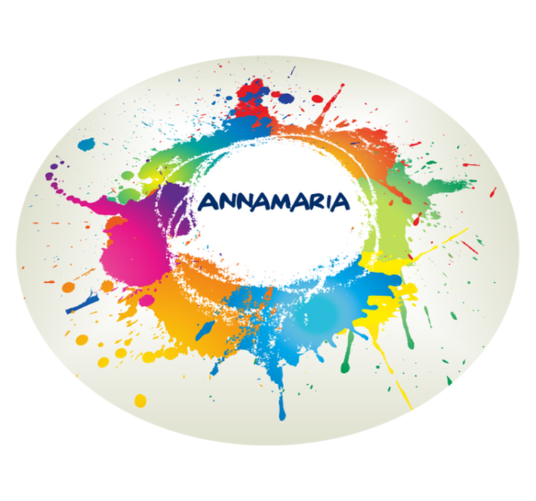 Ismiyle sıçramalar gençler pvc halı - TenStickers