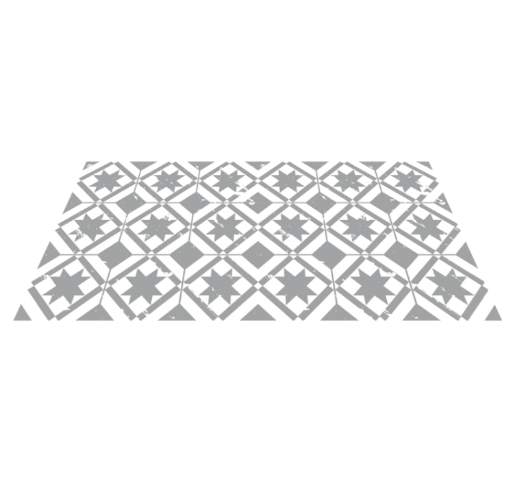 Gri pantone fayans karo halı - TenStickers