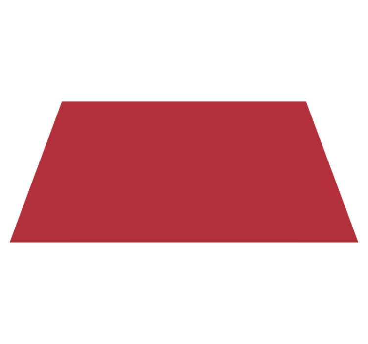 Gösterişli koyu kırmızı gölge oturma odası pvc halı - TenStickers