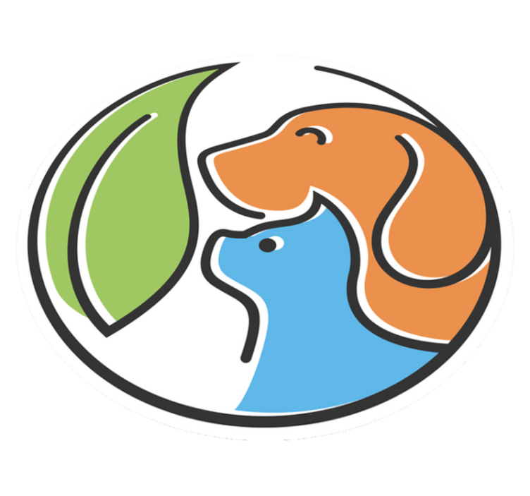 Kedi, ve, köpek, ikonlar, hayvan kilim - TenStickers