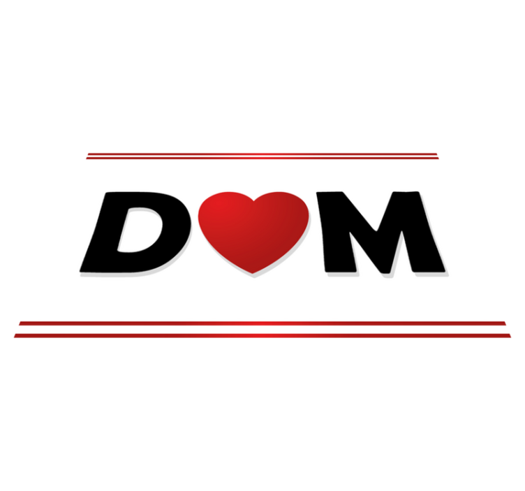 Kalp giriş holü karoları ile ev - TenStickers