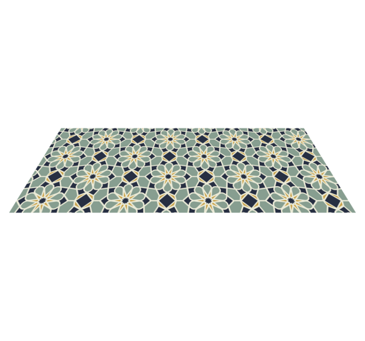 Farklı şekiller oturma odası kilim ile yıldızlar - TenStickers