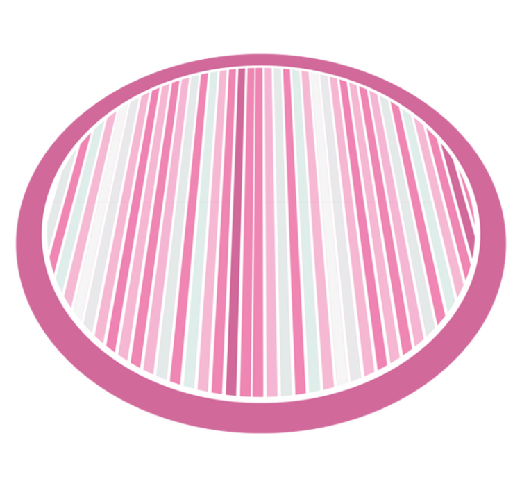 Çizgili pvc halı Şık Çizgili tarz - TenStickers