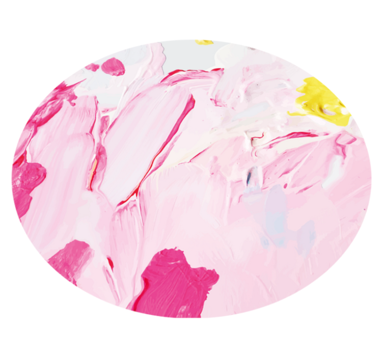 Soyut çiçek sıçraması çiçekler ve bitkiler pvc halı - TenStickers