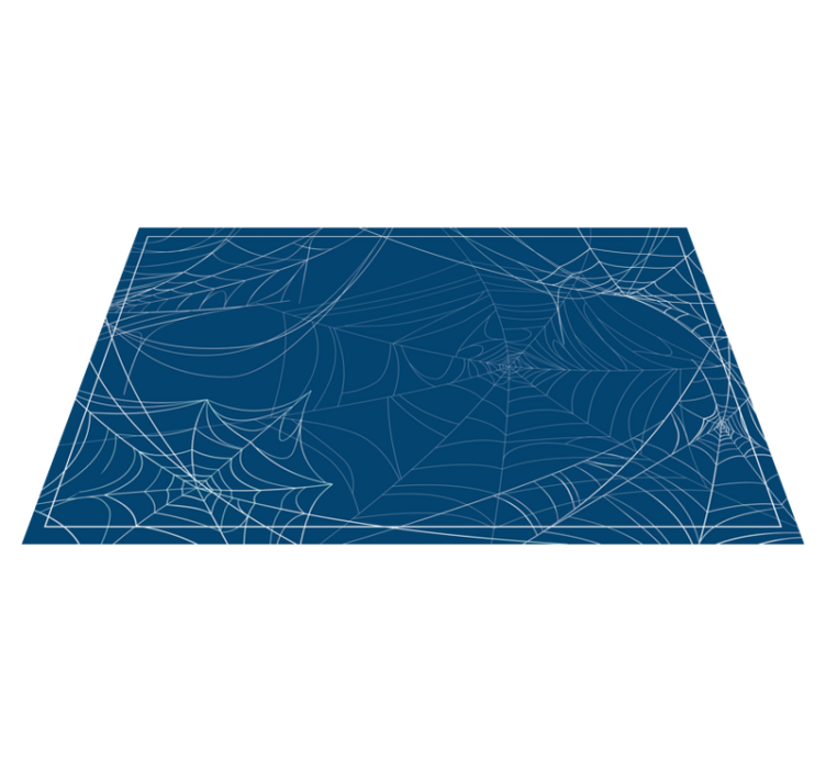 Cadılar bayramı pvc halı - ağaç Örgüsü deseni - TenStickers