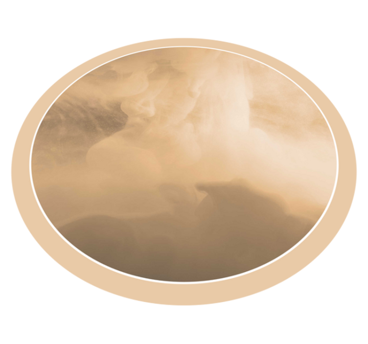 Yumuşak krem dalgaları banyo pvc halı - TenStickers