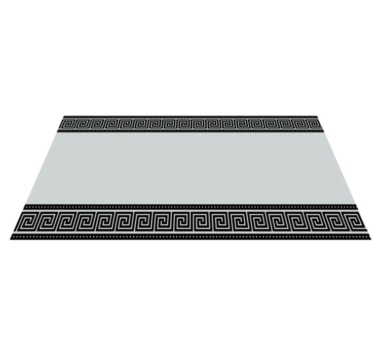 Hollywood-regency yunanistan desen yatak odası halısı - TenStickers