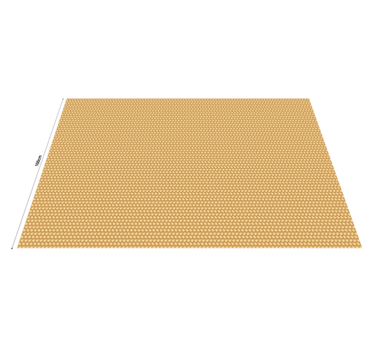 Hasır doku vinil halı - TenStickers