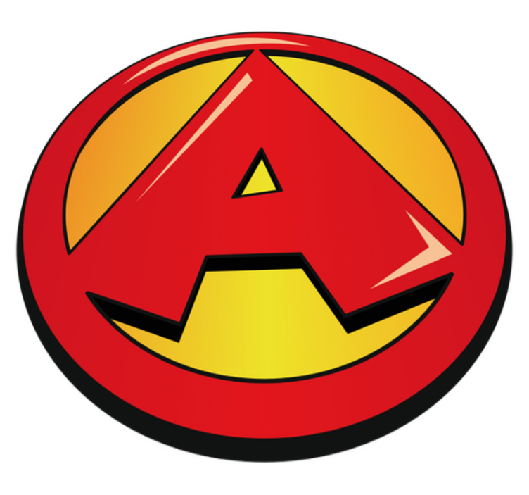 Süper ilk harf çocuk halısı - TenStickers