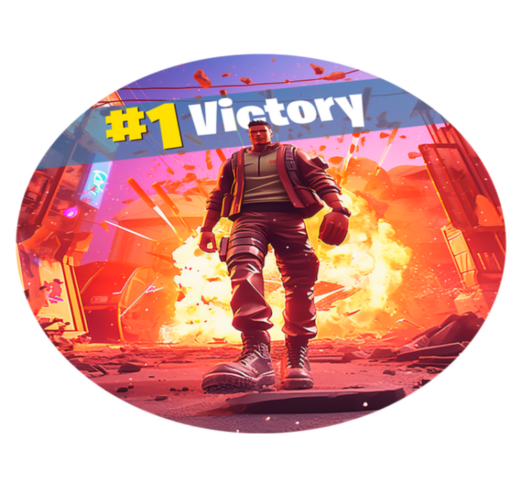 Videoyu Oyuncu Asker ZaferTurkish: Videoyu Oyuncu Asker Zafer yat - TenStickers