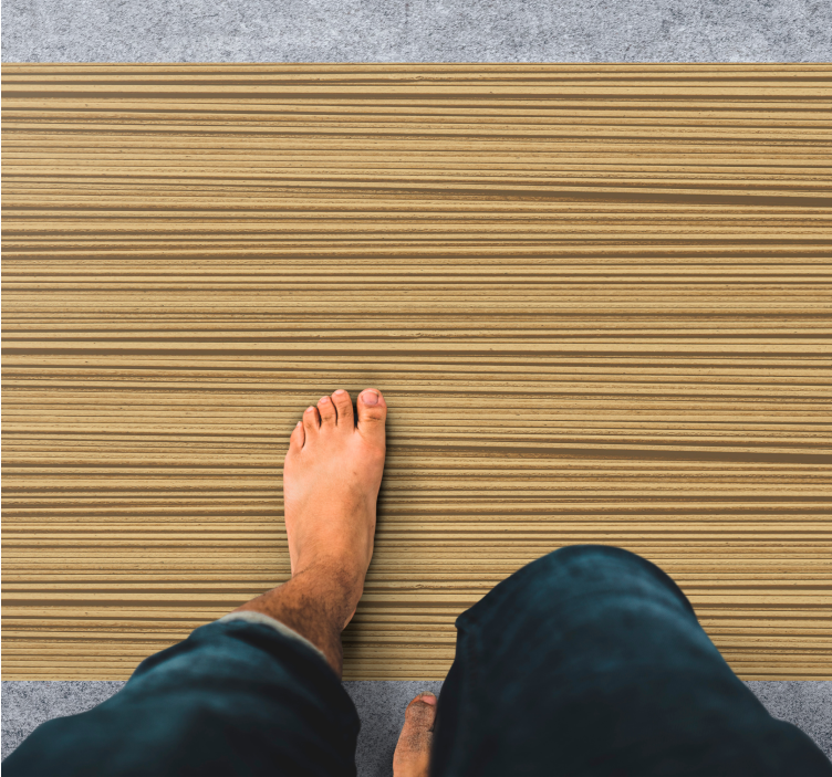 Dokulu çizgili desen doku pvc halı - TenStickers