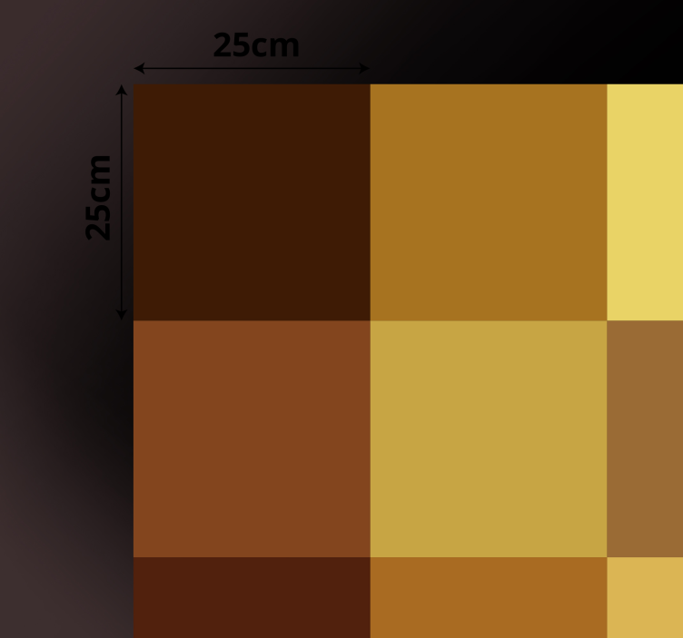 Mavi gölge geometrik kilimler - TenStickers