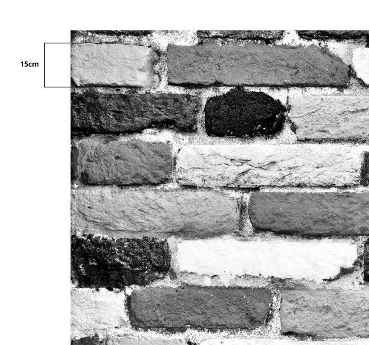 Fantastik siyah ve beyaz taş vinil halı - TenStickers