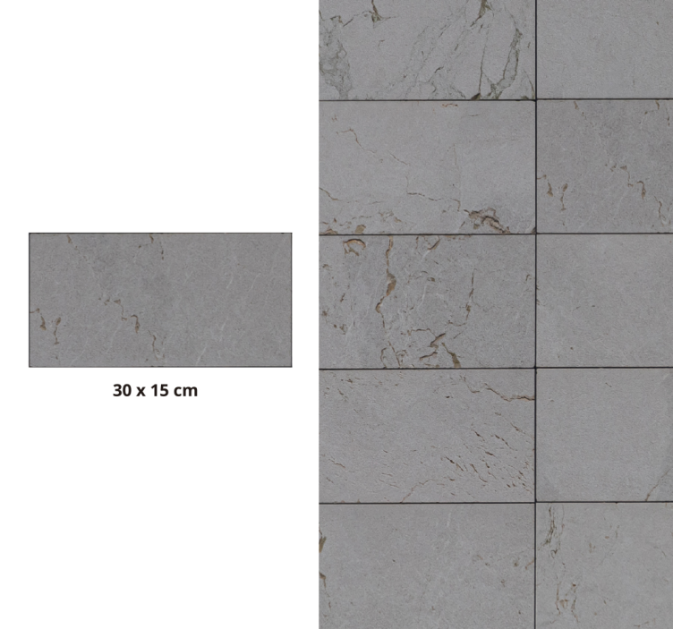 Beton kolaj doku vinil halı - TenStickers