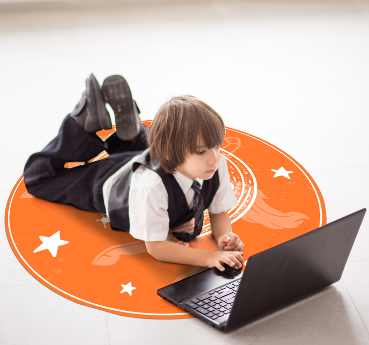 At nalı tarzı çocuklar vinil halı - TenStickers