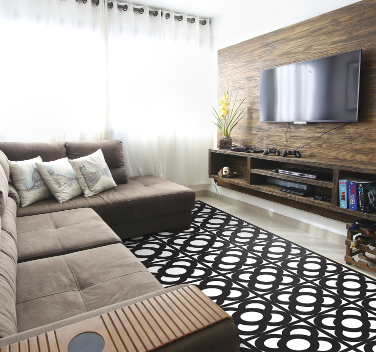 Barcelona arnavut kaldırımı doku halı - TenStickers