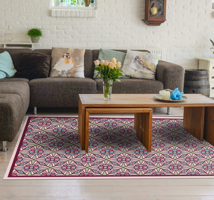 Camelot alan kilim mozaik yer karoları - TenStickers