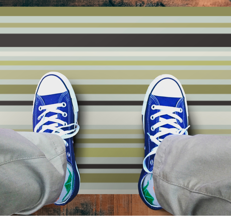 çizgili desen kaplaması çizgili pvc halı - TenStickers