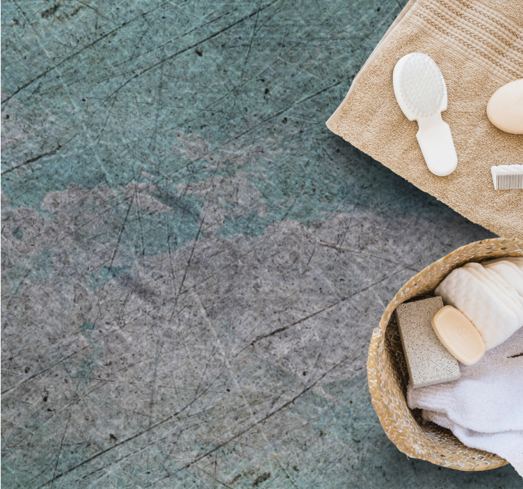 Doğal dokulu kaplama ahşap etkisi pvc halı - TenStickers