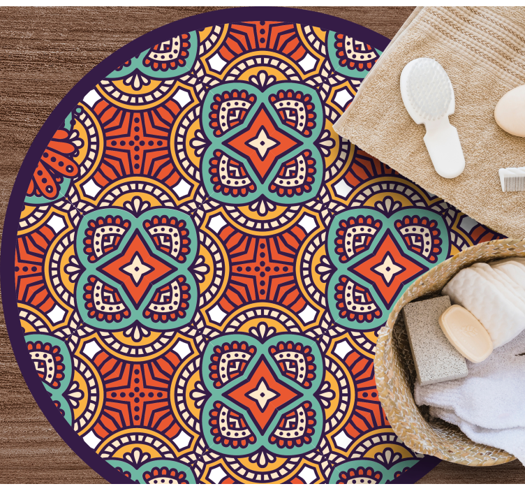 Etnik motif desen etnik kilim - TenStickers