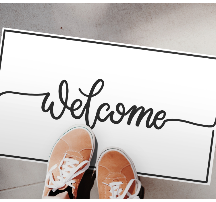 Güzel karşılama giriş holü karoları - TenStickers